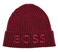 BOSS Lara Beanie Dark Red