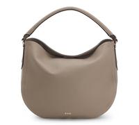 BOSS Leder Schultertasche Lenah New Shoulder Bag Open Brown taupe