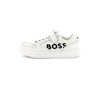BOSS Leder-Sneakers in Weiß - Größe 41 | Kindersneakers