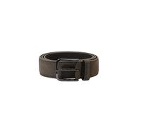 BOSS Business-Gürtel aus Leder mit polierter Schließe aus Metall - Style Madison-B1_SdGm_Sz35, 50574430 Dunkelgrün 85