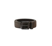 BOSS Business-Gürtel aus Leder mit polierter Schließe aus Metall - Style Madison-B1_SdGm_Sz35, 50574430 Dunkelgrün 95