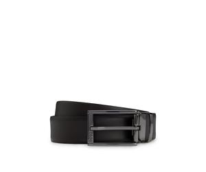BOSS Ledergürtel mit Logo-Schließe - Style Omarosyn_Or32_pp, 50541163 Schwarz ONESI