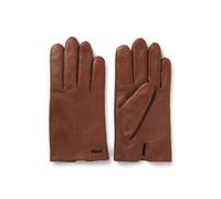 BOSS Lederhandschuhe mit Innenfutter aus Woll-Mix und Logo - Style Hainz-ME, 50526681 Braun 10