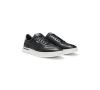 BOSS Ledersneakers mit Logo-Details - Style Clint_Tenn_ltvpN, 50542538 Schwarz 41