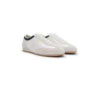 BOSS Ledersneakers mit Veloursleder-Details - Style Lineor_Lowp_sdtb, 50568463 Natur 45