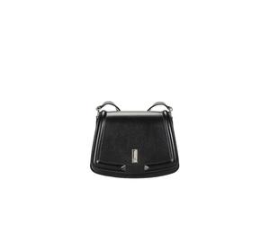 BOSS Ledertasche - Mini Bag ARIELL SADDLE N: schwarz