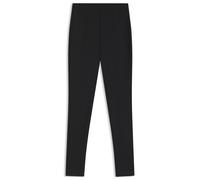 Jerseyhose BOSS ORANGE "Tegging Premium Damenmode", Damen, Gr. 40, N-Gr, schwarz 001, Jersey, Obermaterial: 69% Viskose, 27% Polyamid, 4% Elasthan, unifarben, slim fit lang, Hosen Jerseyhose, im Slim