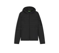BOSS Wasserabweisende Kapuzenjacke mit dekorativen reflektierenden Details - Style OW_Urbanex JT HD, 50549181 Schwarz M