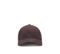 BOSS Leinen-Cap mit Logo-Stickerei - Style Zed-LN, 50539422 Dunkelbraun ONESI