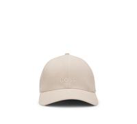 BOSS Leinen-Cap mit Logo-Stickerei - Style Zed-LN, 50539422 Hellbeige ONESI