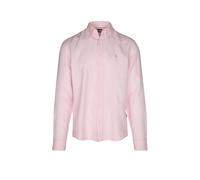 Leinenhemd BOSS "LIAM", Herren, Gr. S, N-Gr, open pink690, Web, Obermaterial: 100% Leinen, unifarben, regular fit normal, 1-Knopf-Manschette, Hemden Leinenhemd, 100% Leinen mit Button-Down-Kragen, reg