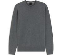 BOSS Regular-Fit Pullover aus Merinowolle - Style H-Leno, 50565469 Grau S