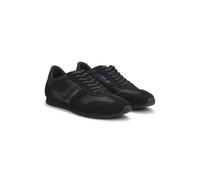 Sneaker BOSS ORANGE "Levon_Runn_", Herren, Gr. 42, schwarz, Textil, Schuhe Sneaker, Freizeitschuh, Halbschuh, Schnürschuh mit Kontrastbesätzen (68917608-42) schwarz