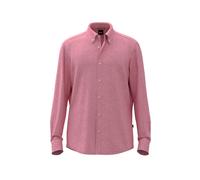 BOSS Leinenhemd Herren Regular Fit Leinen (100%) rot, L