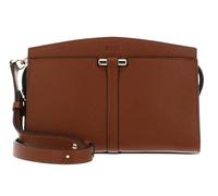 Boss Lidney Umhängetasche Leder 21 cm braun