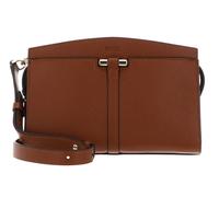 Boss Lidney Umhängetasche Leder 21 cm braun