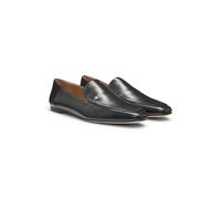 BOSS Loafer aus Leder mit Double-B-Monogramm - Style Charlize_Loafer_LTS, 50557644 Schwarz 37