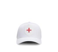 BOSS Logo-Cap aus glänzendem Twill mit Landesflaggen-Badge - Style Poulin-BC D'LUX-Flag, 50562802 England ONESI