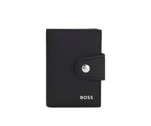 BOSS Logo-Kartenetui mit Secrid-Technologie - Style Northon_S. Secrid, 50574597 Schwarz ONESI