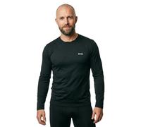 BOSS Green Regular Fit Langarmshirt aus Baumwoll-Mix Modell 'TEE LONG' in Black, Größe XXXL