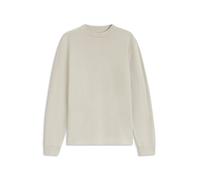 BOSS Longsleeve aus Baumwolle mit Stehkragen - Style Te_Shadows, 50569457 Hellbeige XXXL