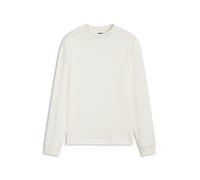 BOSS Longsleeve aus Baumwolle mit Stehkragen - Style Te_Shadows, 50569457 Natur S