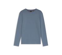 BOSS Longsleeve aus Stretch-Baumwolle mit Logo-Print - Style TChark, 50473286 Blau XL
