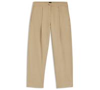 BOSS Loose-Fit Chino aus Stretch-Baumwolle mit Twill-Struktur - Style C_Taquina-W, 50556593 Beige 42