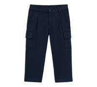 BOSS Loose-Fit Kids-Cargo-Hose aus Stretch-Gewebe - Style J51957/84904A, J51957 Dunkelblau 102