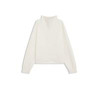 BOSS Loose-Fit Sweatshirt mit drapiertem Trichterkragen - Style Elesya, 50553771 Weiß S