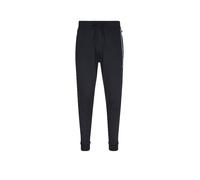 BOSS Jogginghose aus Baumwoll-Terry mit Streifen und Logo - Style Authentic Pants, 50554784 Dunkelblau M