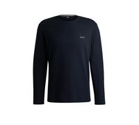 BOSS Waffle Long Sleeve T-Shirt - Herren, Blau - S