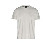 BOSS T-Shirt aus Stretch-Baumwolle mit Logo-Stickerei - Style Mix&Match T-Shirt R, 50515312 Hellgrau XL