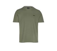 BOSS Black T-Shirt Herren Rundhals Jersey-Baumwolle grün, XL