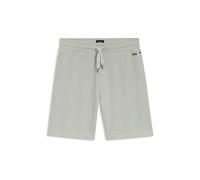 BOSS Shorts aus Baumwoll-Mix mit Waffelstruktur - Style Structure Shorts, 50540581 Hellgrau XL
