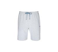 BOSS Shorts aus Stretch-Baumwolle mit aufgesticktem Logo - Style Mix&Match Short CW, 50515314 Hellgrau XL