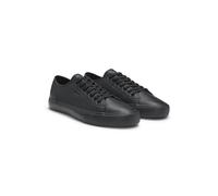 BOSS Lowtop Sneakers aus genarbtem Kunstleder - Style Aiden_Tenn_sgrpu, 50547549 Schwarz 44