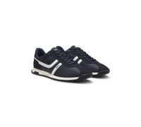 BOSS Lowtop Sneakers mit Kunstleder-Details - Style Zayn_Tenn_bnymi, 50568479 Dunkelblau 42