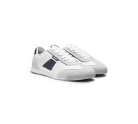 BOSS Lowtop Sneakers mit strukturierten Details - Style Nitan_Lowp_nymith, 50557886 Weiß 40