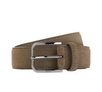 BOSS Business-Gürtel aus Leder mit polierter Schließe aus Metall - Style Madison-B1_SdGm_Sz35, 50574430 Dunkelgrün 110