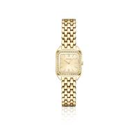 BOSS Mae Petite goldfarbene Uhr mit kristallbesetzter Lünette - Style MAE PETITE, 58858265 Goldfarben ONESI