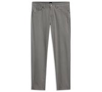 BOSS Maine Regular-Fit Hose aus Stretch-Baumwolle mit Print-Struktur - Style H-Re.Maine5, 50572766 Grau 33/32