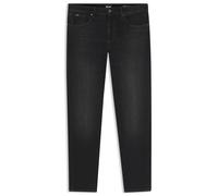 BOSS Maine Regular-Fit Jeans aus elastischem Baumwoll-Mix - Style H-Re.Maine, 50566912 Schwarz 33/34
