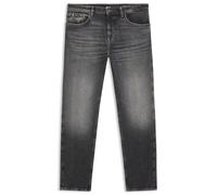 BOSS Black Jeans Herren Flexibel,Regular Fits Baumwoll-Stretch grau, 38/34