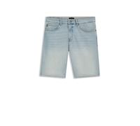 BOSS Maine Regular-Fit Shorts aus bequemem blauem Stretch-Denim - Style Re.Maine Shorts BO_Z, 50574870 Hellblau 33