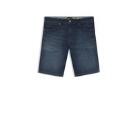 BOSS Maine Regular-Fit Shorts aus blauem Soft-Motion-Denim - Style Re.Maine Shorts BO, 50559917 Dunkelblau 36