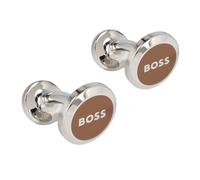 Boss Manschettenknöpfe Messing 0.4 cm medium beige (TAS001796) braun