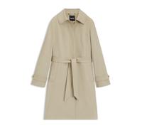 BOSS Mantel mit Gürtel, herausnehmbarer Weste und wasserabweisendem Finish - Style Calexis, 50543189 Hellbeige 44