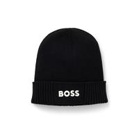 BOSS Herren Mütze Strickmütze Asic Beanie-X, Farbe:Schwarz, Artikel:-001 Black