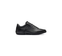 BOSS Men Saturn_Lowp_lux4 A_N Sneaker Black 44 EU